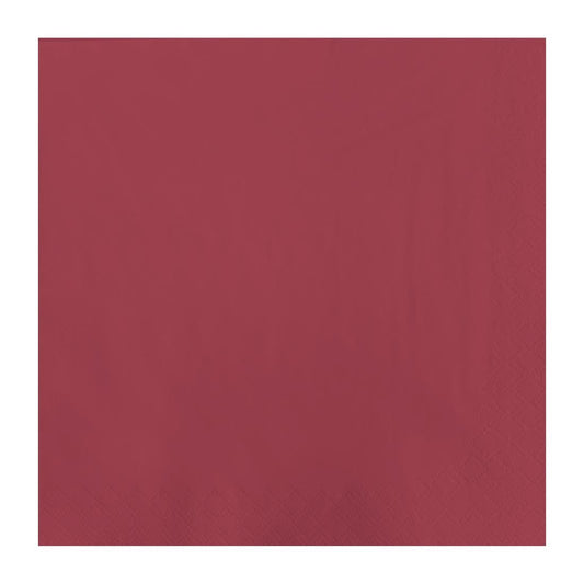 Fasana professionele tissueservetten bordeaux 33x33cm (1500 stuks)