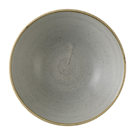 Churchill Stonecast Grey Cappuccino Evolve Diepe Coupe Kom 19.1cm (pak van 6)