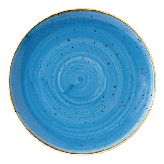 Churchill Stonecast Cornflower Blue Coupe Bord 21.7cm (pak van 12)