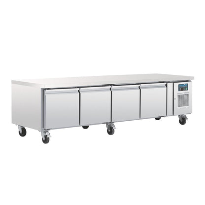 Polar GN laag model koelwerkbank 4-deurs