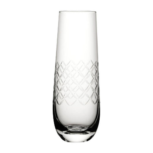 Utopia Raffles Diamond Champagneglazen 300ml (Pak Van 6)