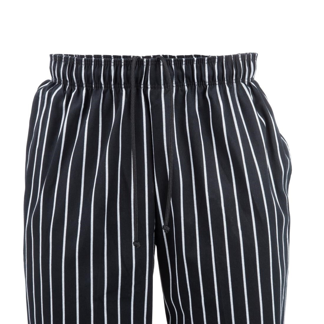 Chef Works Designer baggy koksbroek krijtstreep M