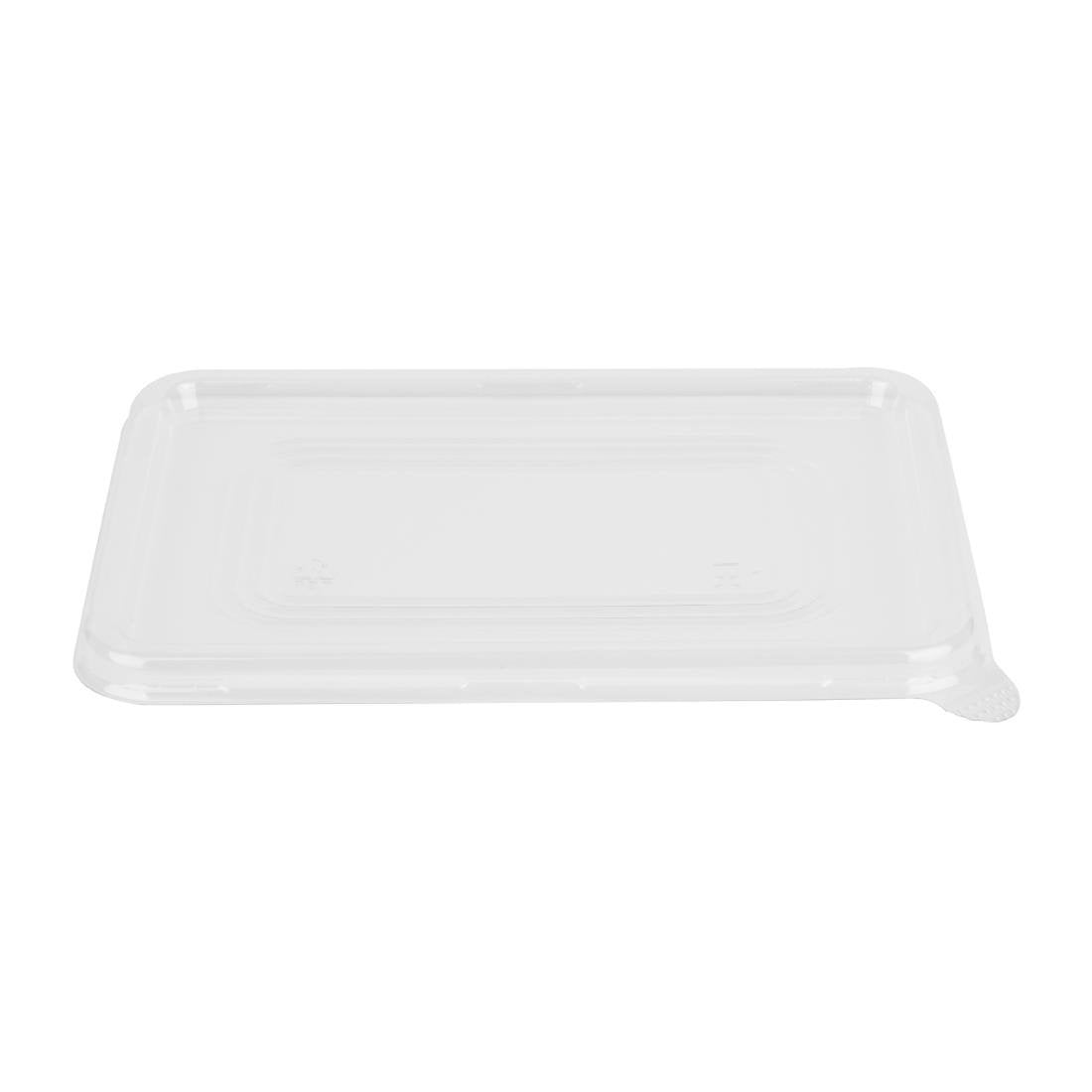 Fiesta Recycleerbare Deksels Voor Bagasse-Containers (Verpakking Van 100)