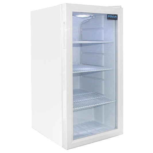 Polar C-serie compacte display koeling wit 88L