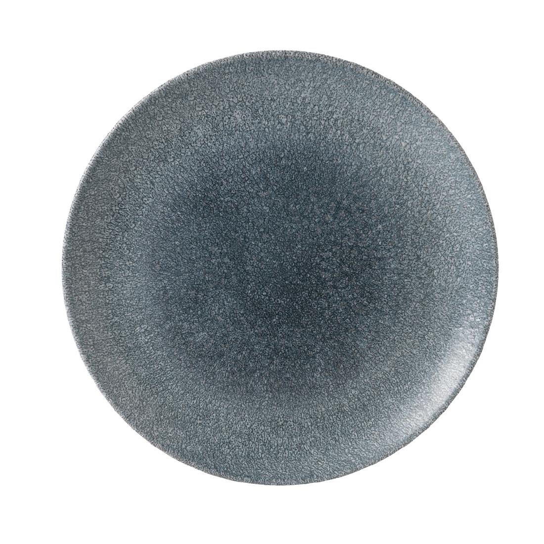 Churchill Raku Topaz Blue Evolve Coupe Bord 26cm (pak van 12)