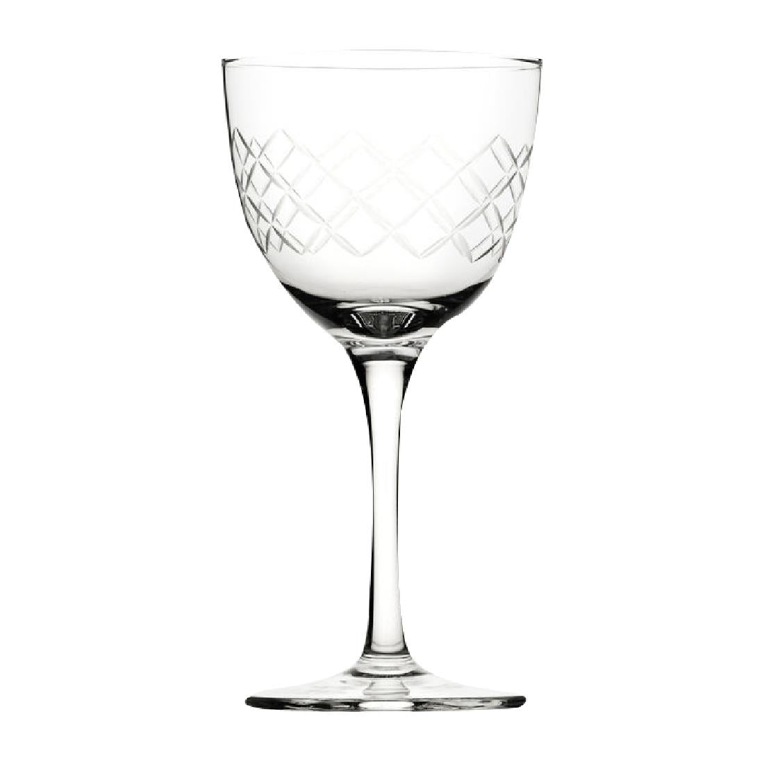 Utopia Raffles Diamond Nick En Nora Glazen 170ml (Pak Van 6)