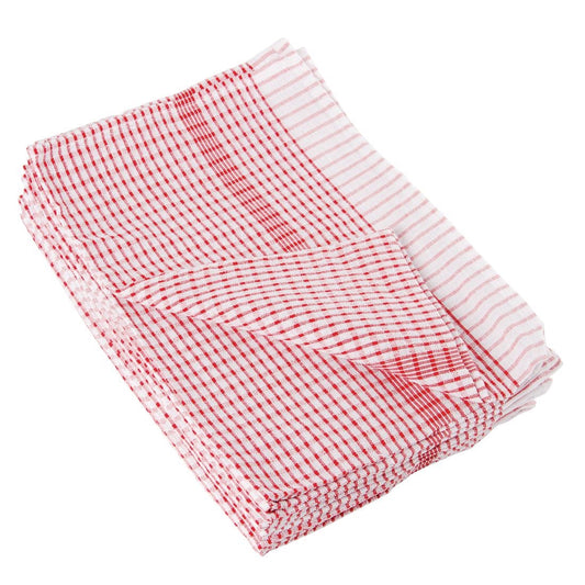 Vogue Wonderdry theedoeken rood (10 stuks)