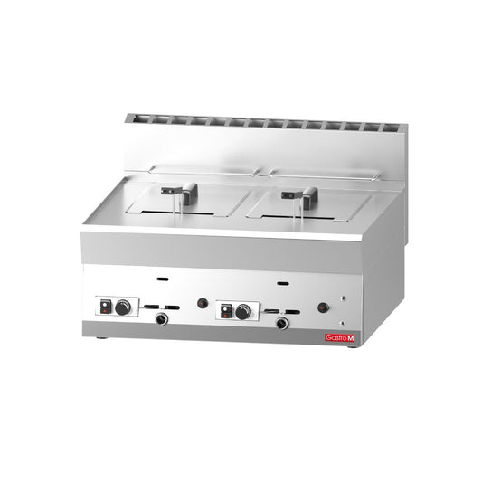 Gastro M 650 gas friteuse 2x 8L 65/70 FRG