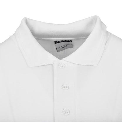 Unisex poloshirt wit L