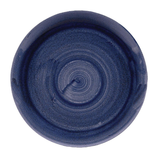 Churchill Stonecast Patina Cobalt Blue Evolve Coupe Bord 28.6cm (pak van 12)