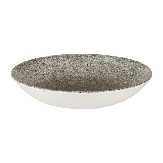 Churchill Raku Quartz Black Evolve Coupe Kom 24.8cm (pak van 12)