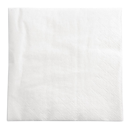 Fasana papieren cocktailservetten wit 24x24cm (1500 stuks)