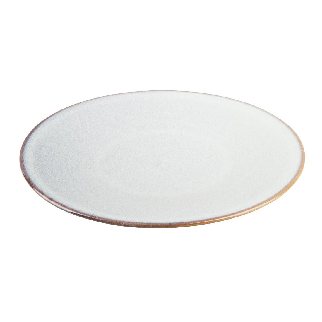 Olympia Drift Grijze Effen Coupeplaat 280 mm (Pak Van 4)