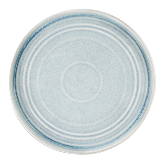 Olympia Cavolo plat rond bord ijsblauw 27cm (4 stuks)