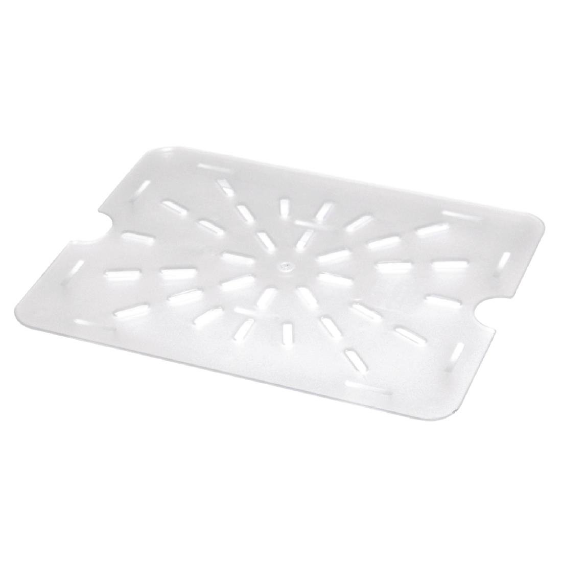 Vogue polycarbonaat lekrooster GN 1/2