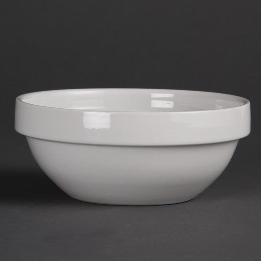 Olympia Whiteware stapelbare kom 13cm (12 stuks)