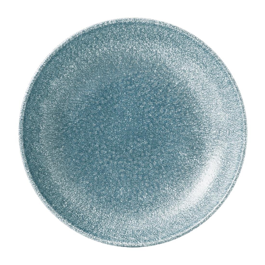 Churchill Raku Topaz Blue Evolve Coupe Kom 24.8cm (pak van 12)
