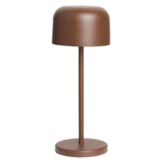 Olympia Siena Tafellamp Ronde Koepel Kastanje 200mm