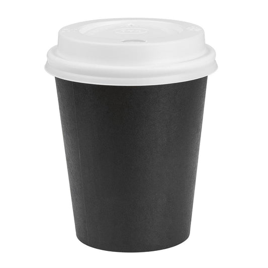Nisbets Essentials Hete Bekers En Deksels Pakket 8Oz (Pakket Van 350)