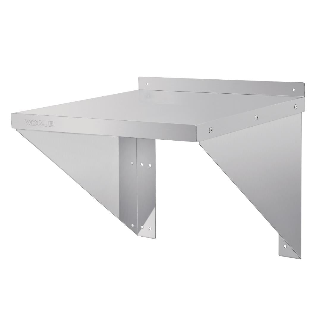 Vogue RVS oven/magnetron wandplank 56x46cm