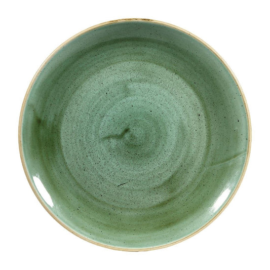 Churchill Stonecast Samphire Green Evolve Coupe Bord 26cm (pak van 12)