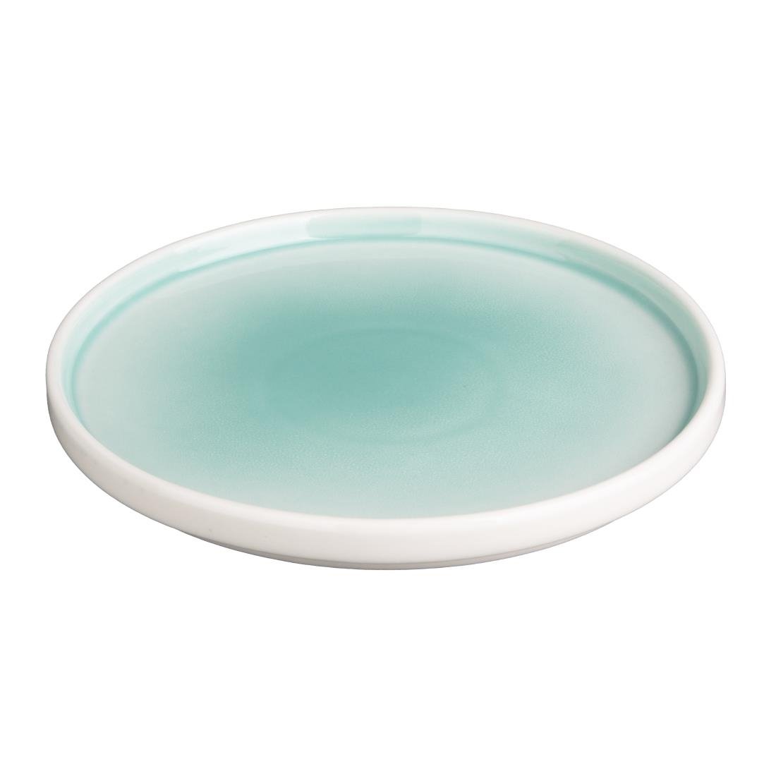Olympia Fondant borden mint groen 215mm (6 stuks)