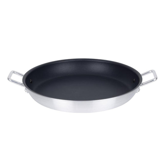 Vogue anti-aanbak aluminium paellapan 45cm
