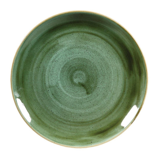Churchill Stonecast Samphire Green Evolve Coupe Bord 28.6cm (pak van 12)