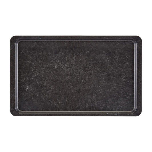 Cambro Versa polyester dienblad glad 53 x 32,5cm houtskool