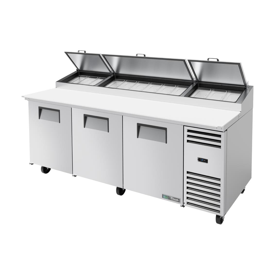 True TPP-93 3-deurs pizza werkbank