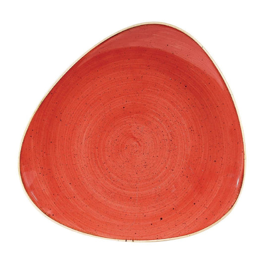 Churchill Stonecast Berry Red Lotus Bord 25.4cm (pak van 12)
