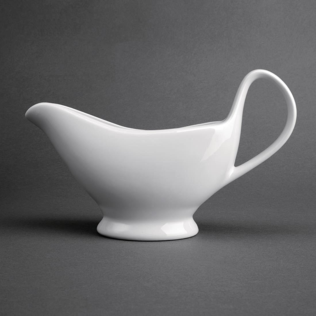 Olympia Whiteware sauciere 34cl (6 stuks)