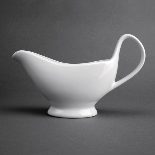 Olympia Whiteware sauciere 34cl (6 stuks)
