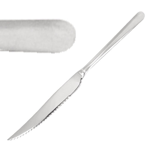 Olympia RVS steak- en pizzamessen (12 stuks)