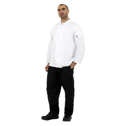 Whites Vegas koksbuis lange mouw wit L