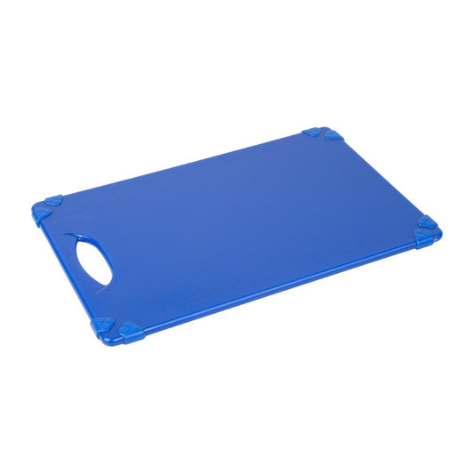 Hygiplas Commerciële Grip Snijplank Blauw 458X306Mm