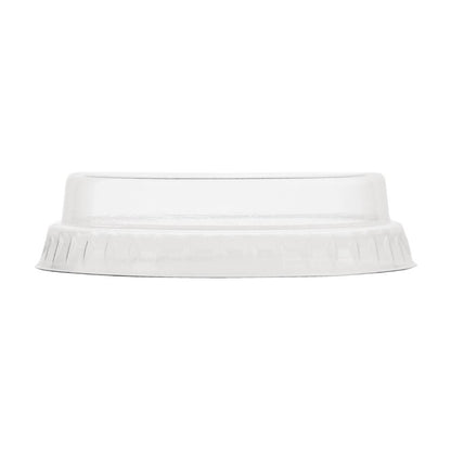 Vegware composteerbare platte deksels zonder gat 20cl (1000 stuks)