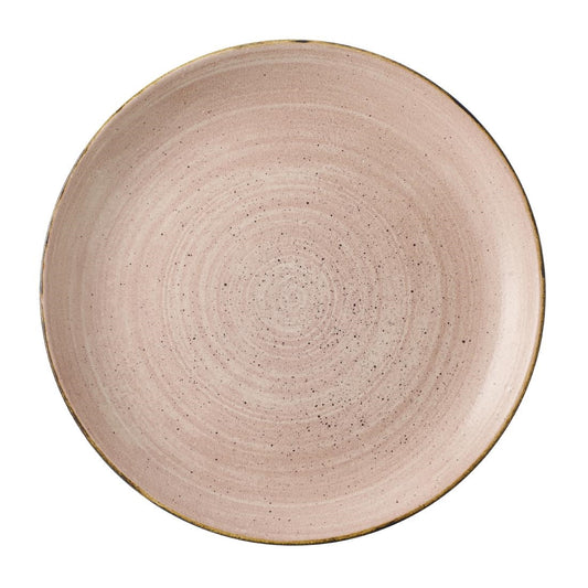 Churchill Stonecast Raw Terracotta Evolve Coupe Borden 286mm (Pak Van 12)