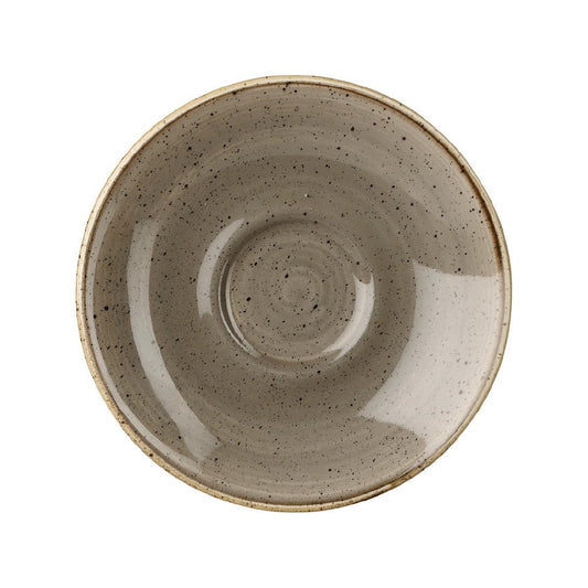 Churchill Stonecast Grey Espresso Schotel 11.8cm (pak van 12)
