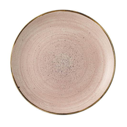 Churchill Stonecast Raw Terracotta Evolve Coupe Borden 220mm (Pak Van 12)