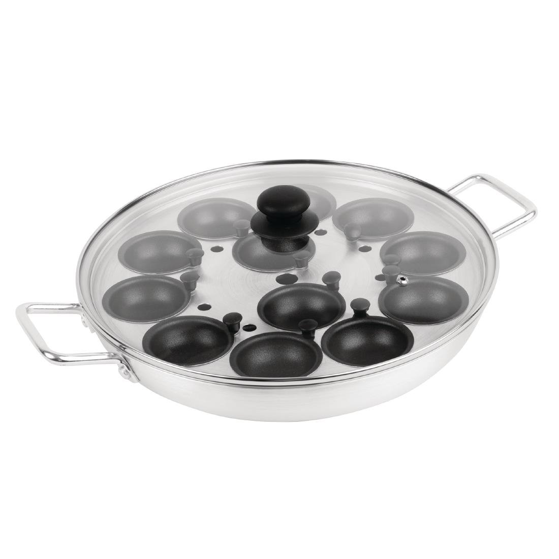 Vogue aluminium eierpocherset 35cm