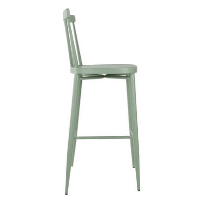 Bolero Windsor Aluminium Groene Hoge Krukken (Pak Van 2)