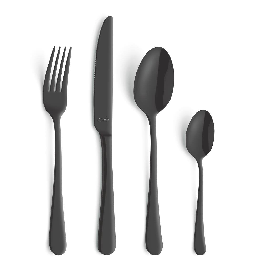 Amefa Austin Black Dessertlepel (12 Stuks)