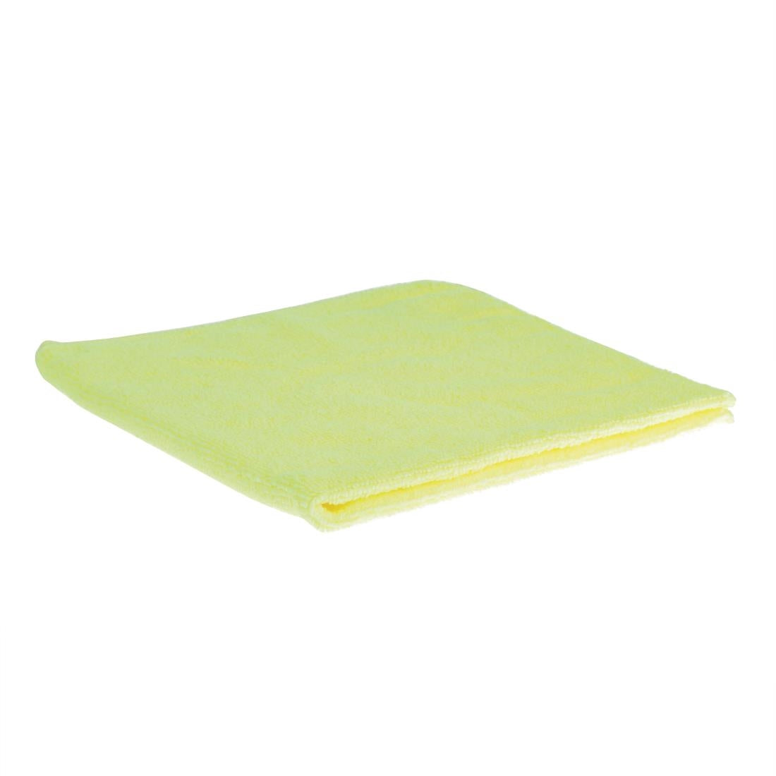 Jantex microvezeldoeken 40x40cm geel (5 stuks)