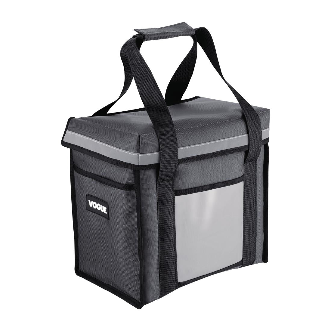 Vogue geïsoleerde bezorgtas bovenlader grijs 330x230x330mm