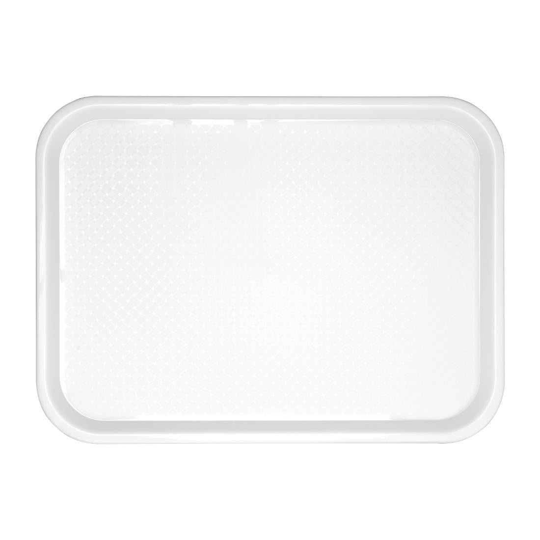 Olympia Kristallon polypropyleen dienblad wit 34,5x26,5cm