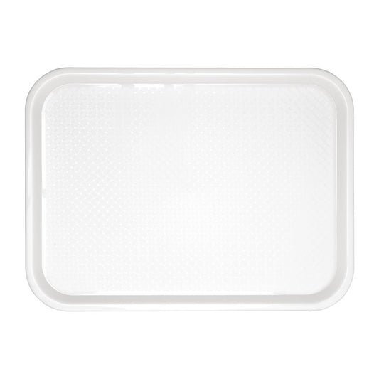 Olympia Kristallon polypropyleen dienblad wit 34,5x26,5cm