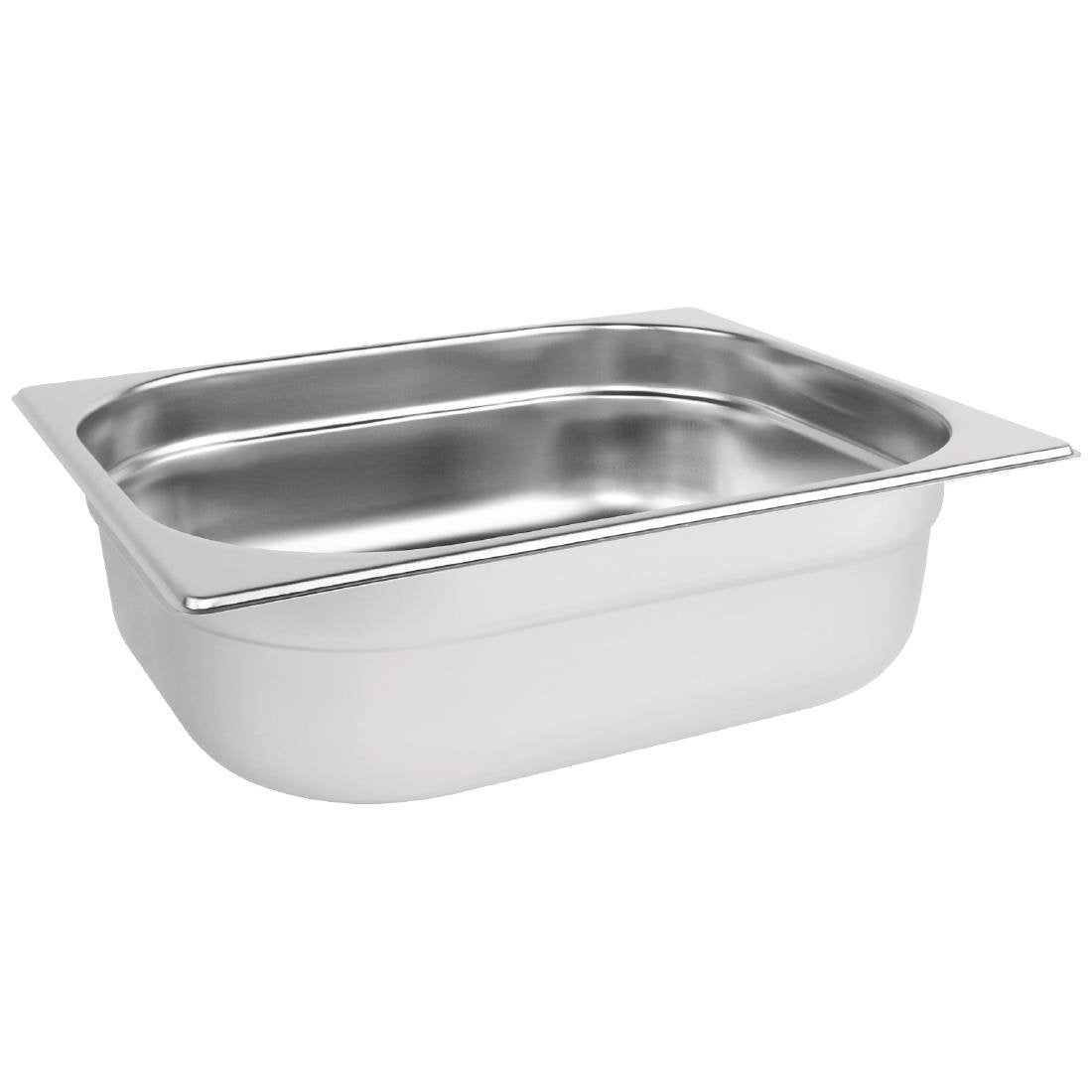 Vogue roestvrijstalen 1/2 gastronormbak 100mm