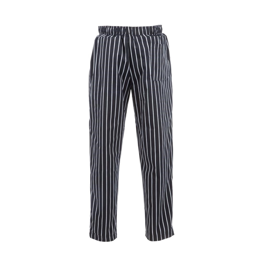Chef Works Designer baggy koksbroek krijtstreep M