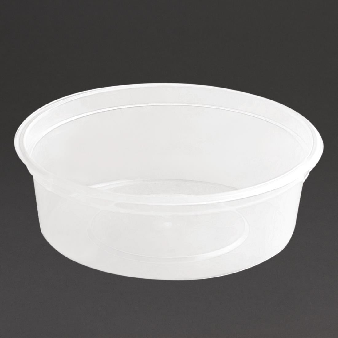 Fiesta recyclebare plastic magnetronbestendige delicatessenpotten 50ml / 1.75oz (100 stuks)